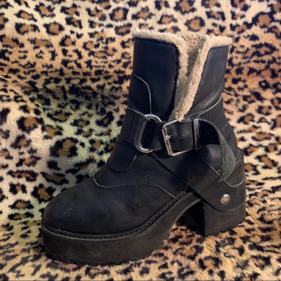 UNIF Shoes - UNIF Sherpa Platforms